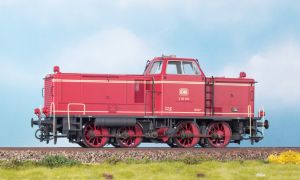 Diesellok V65 001 DB Ep. III altrot/schwarzgrau - Fine Models 65001 Spur 1